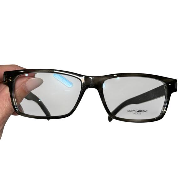 Saint Laurent Paris SL622 005 Eyeglass Frames Havana Crystal 56-16-145 Authentic - Picture 10 of 14